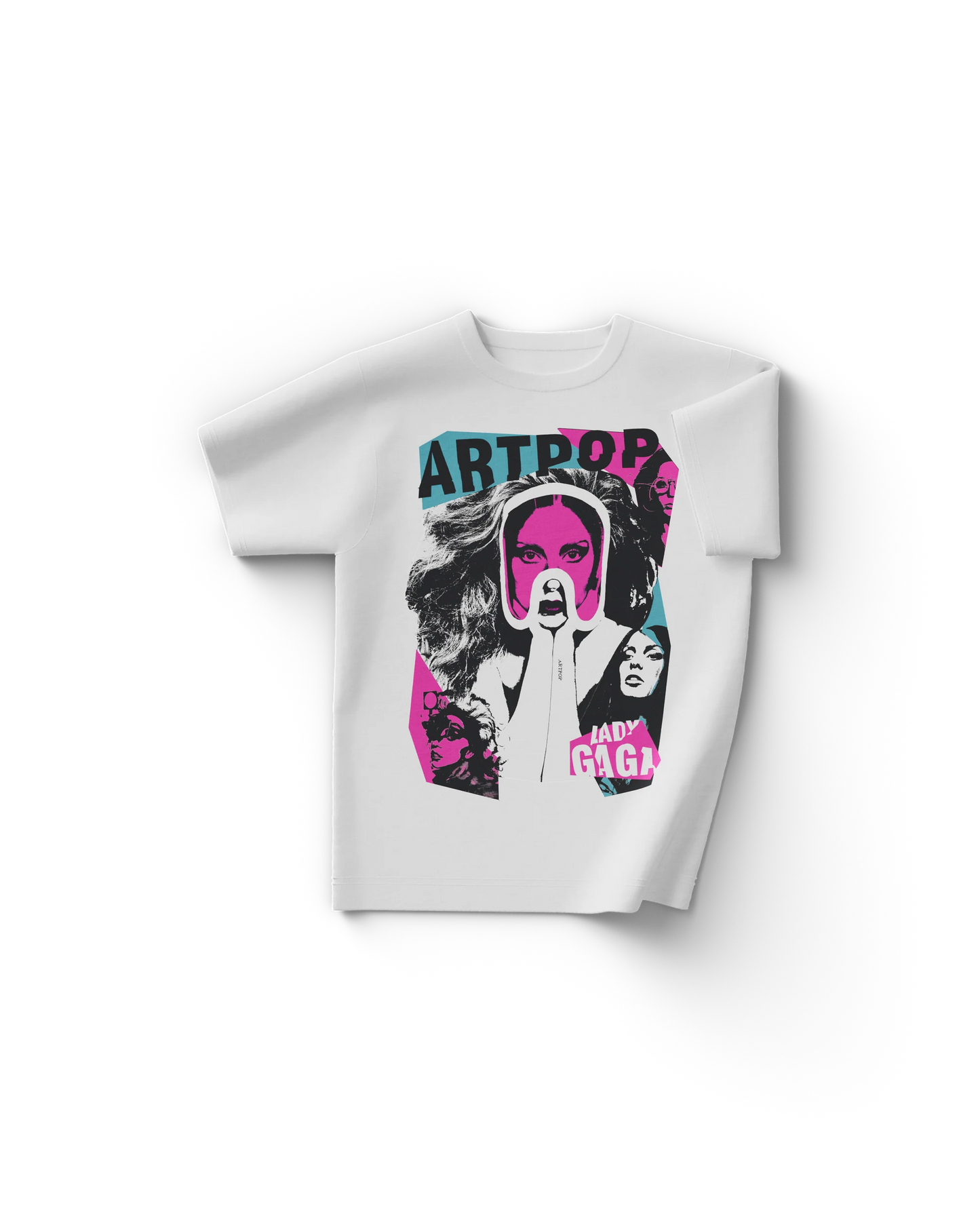 ARTPOP Collage White T-Shirt
