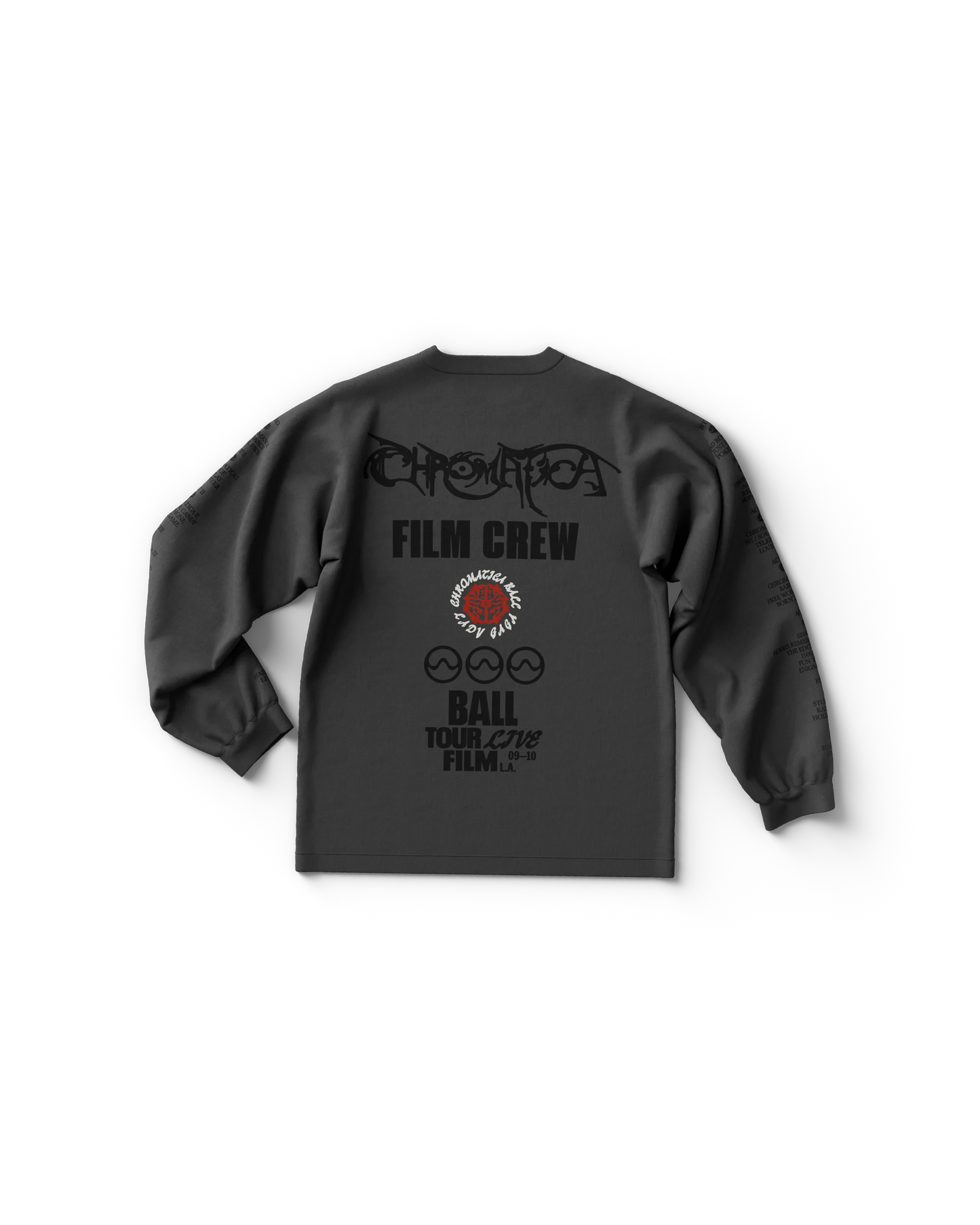 Chromatica Ball Film Crew Long Sleeve T-Shirt