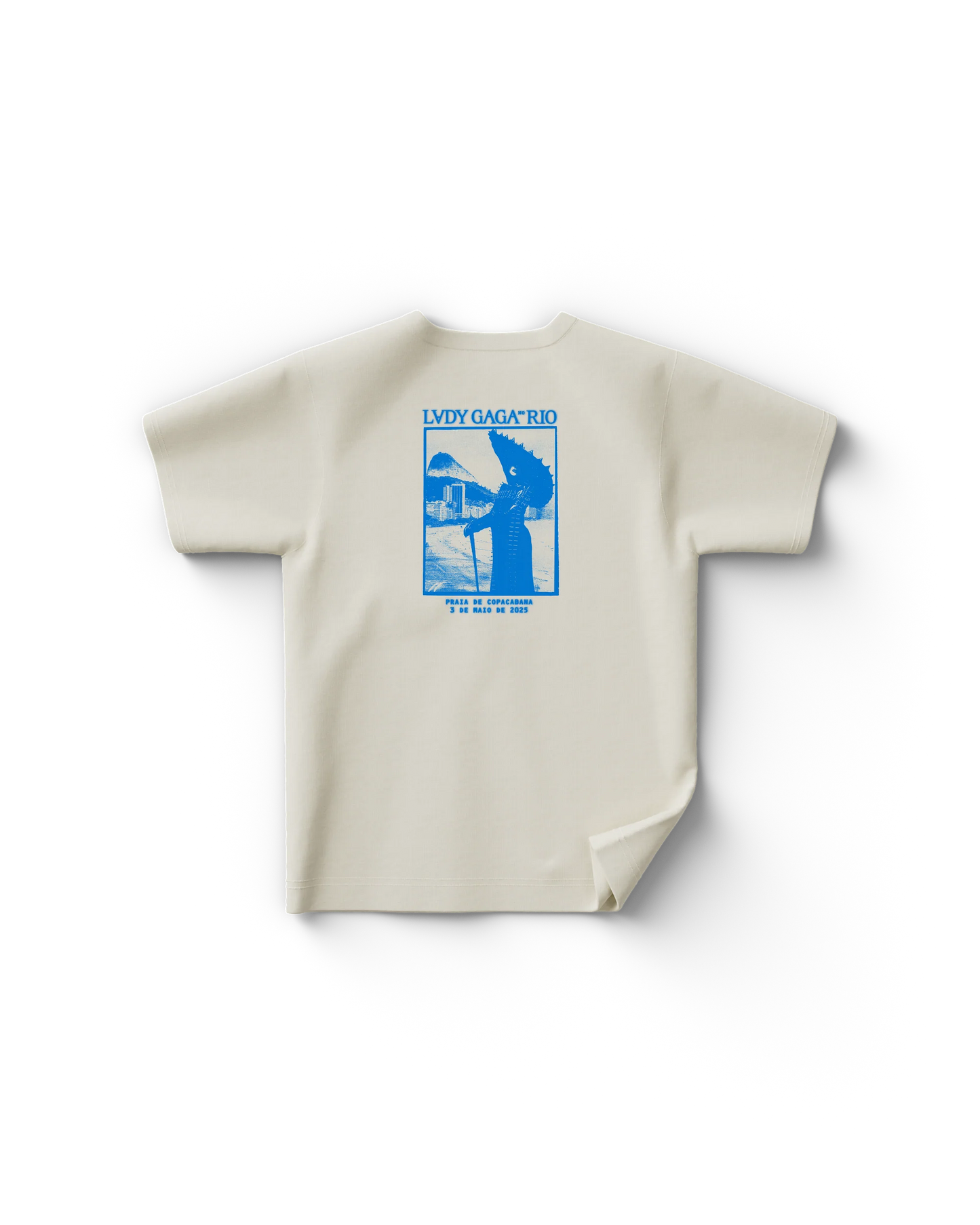Cream Rio Poster T-Shirt