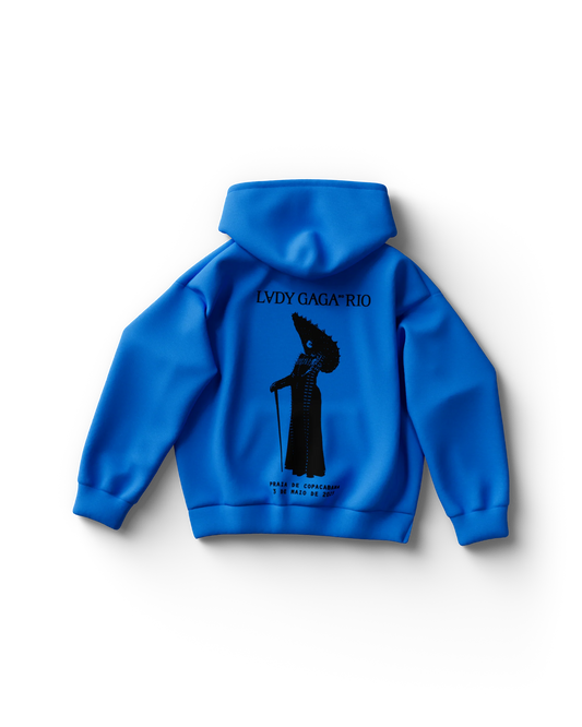 Blue Rio Silhouette Hoodie
