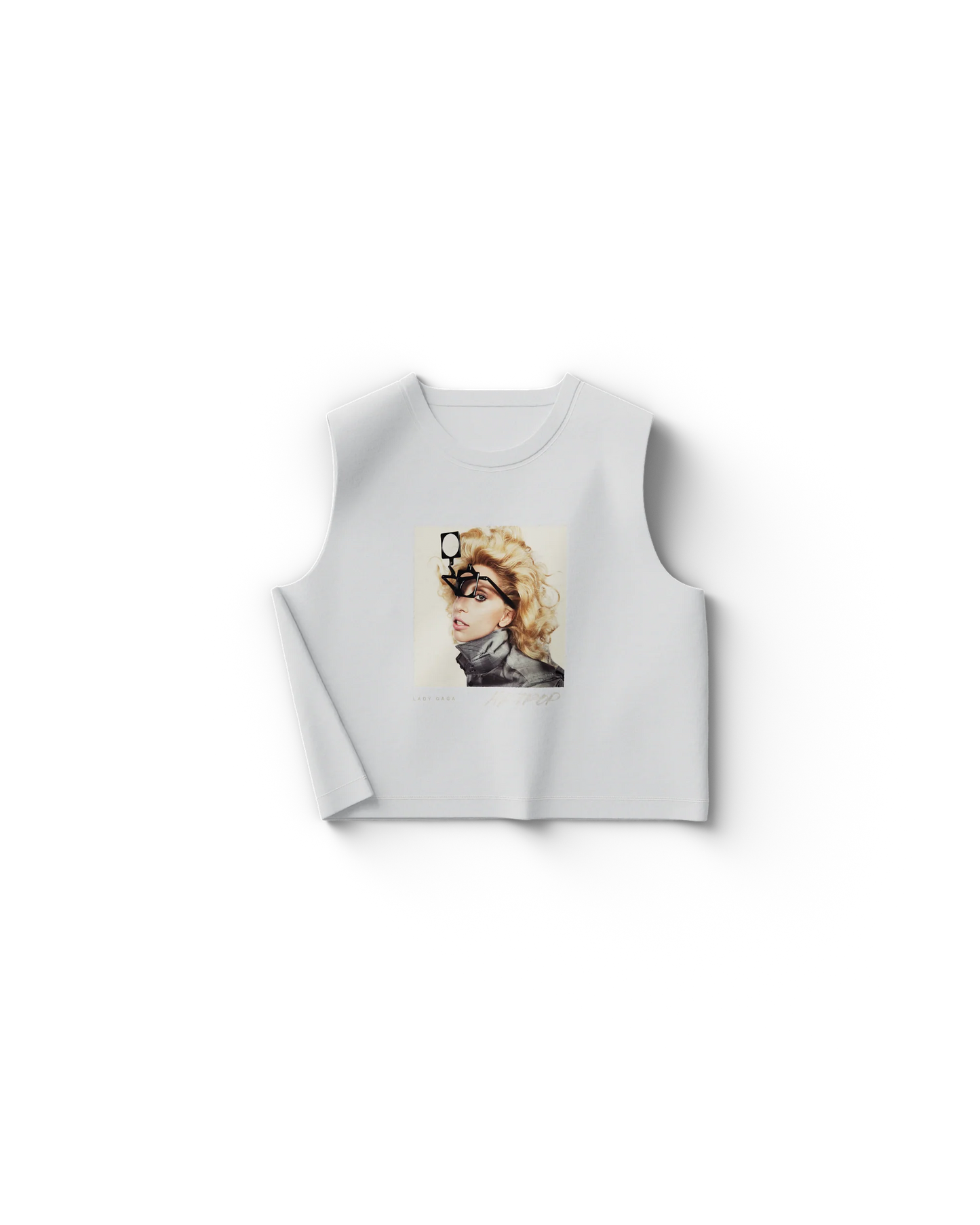 ARTPOP Glasses Portrait Crop Tank Top