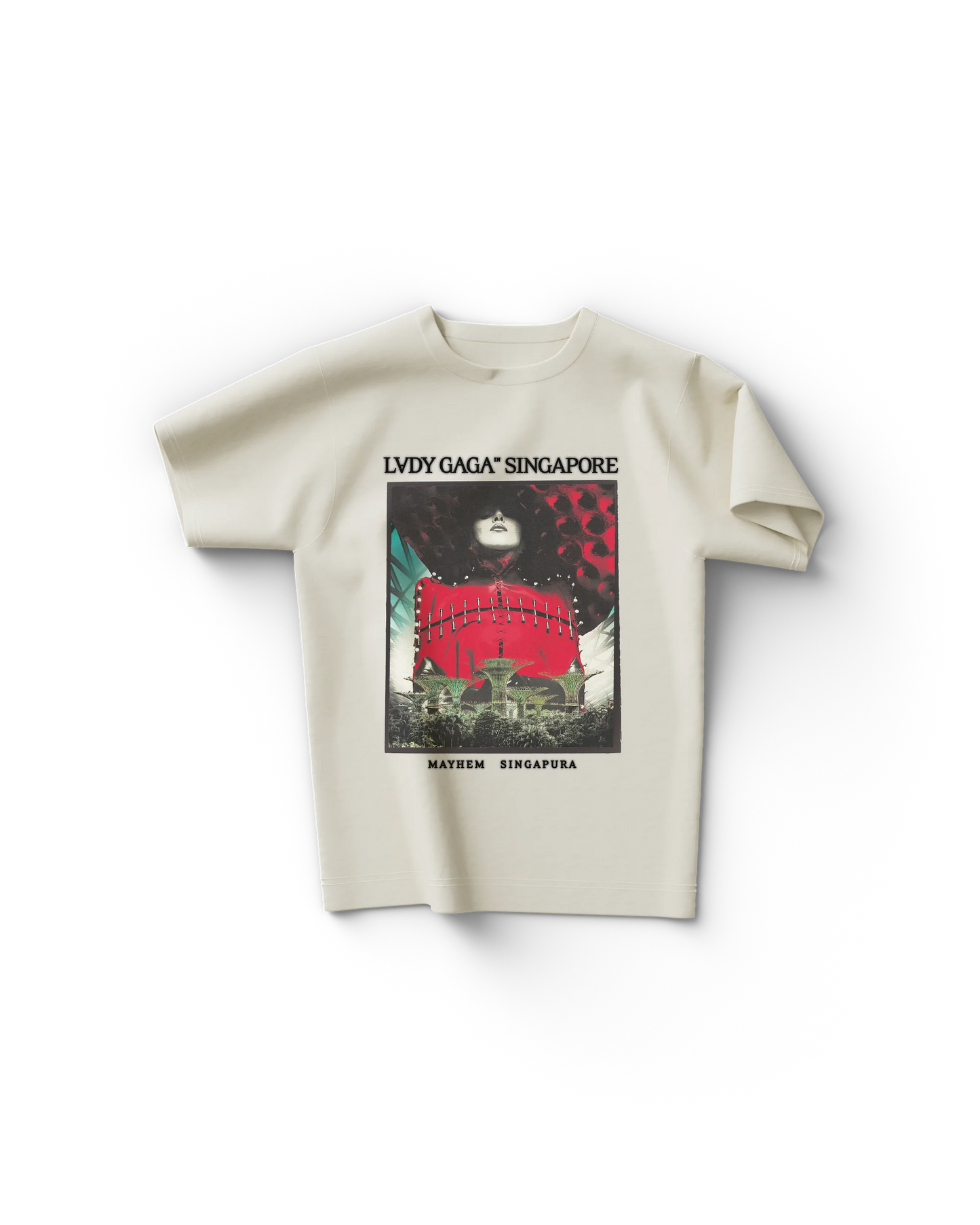 Cream Singapore T-Shirt