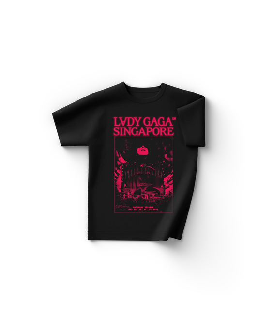 Charcoal Singapore T-Shirt