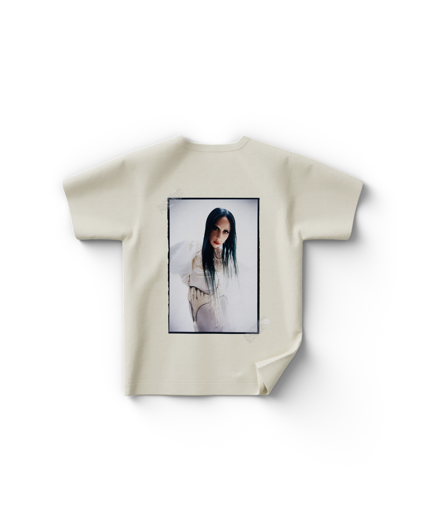 Cream Photo T-Shirt